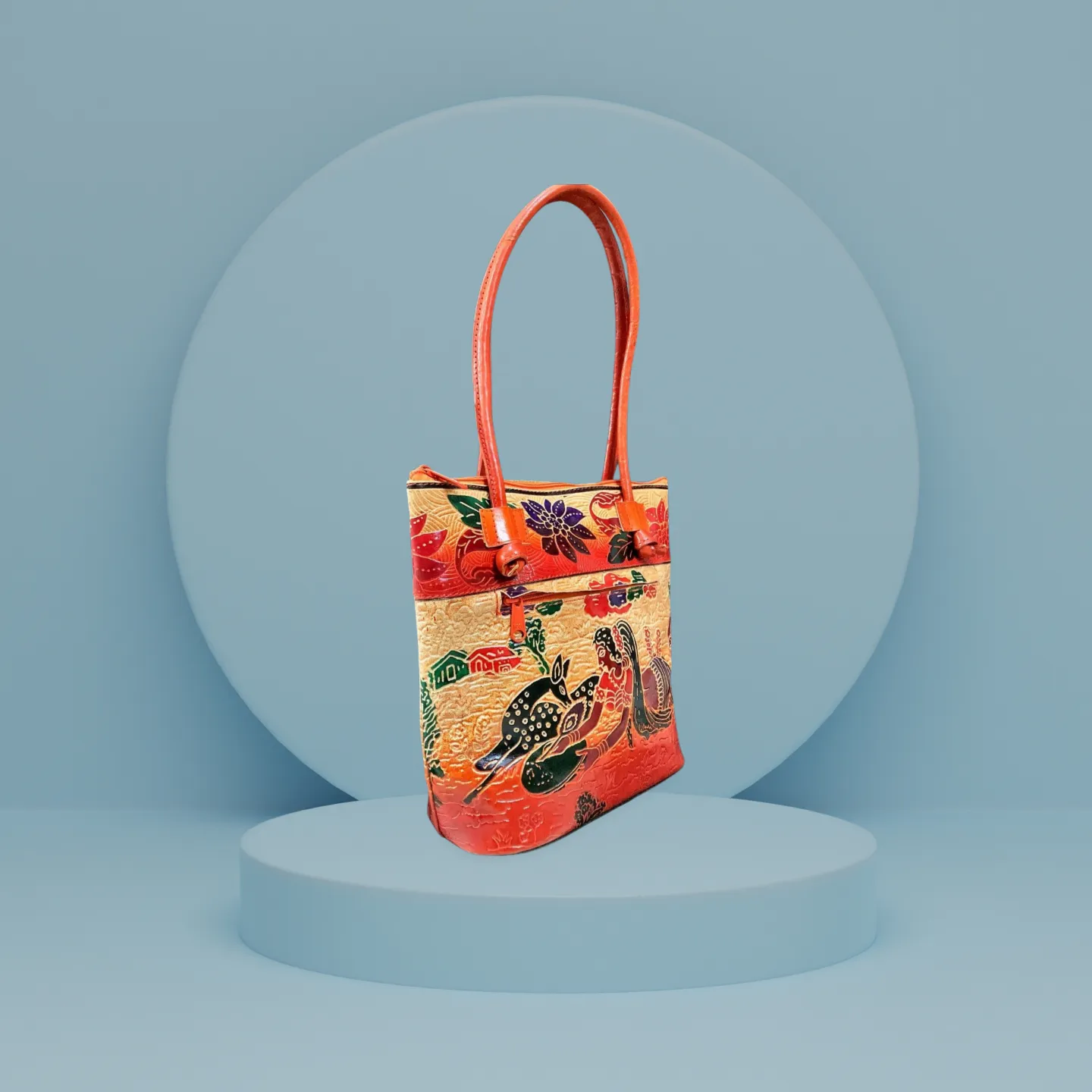 Pewter_Blue_Shantiniketan_Block_Design_Shopping_Bag_0002