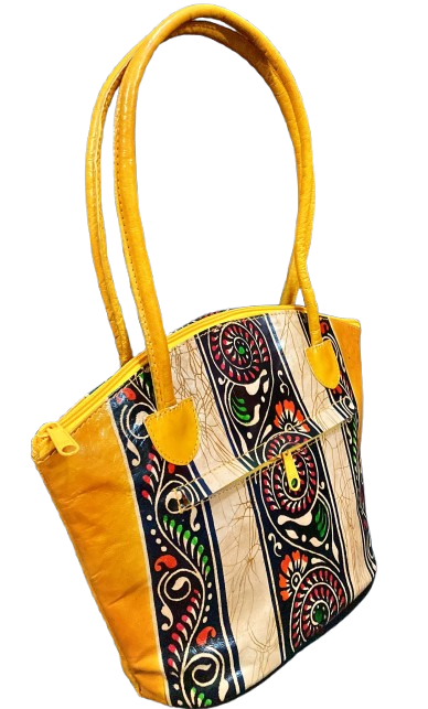 Shantiniketan Moon Design Bag (Batic Design)