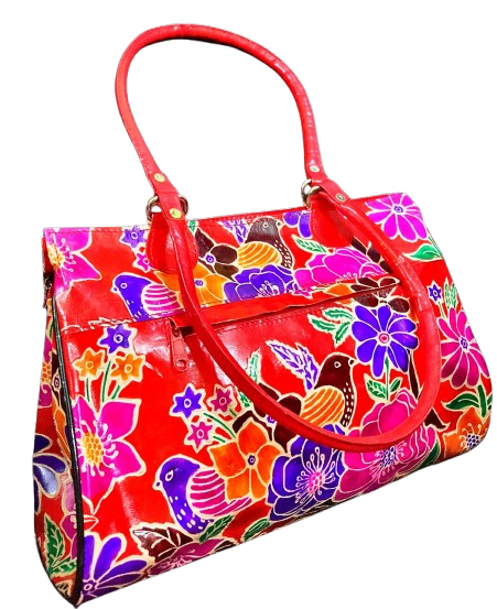 Shantiniketan Big Size Chata (Umbrella Bag) Block Print