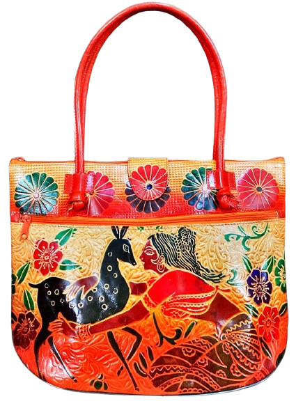 Shantiniketan Dingi Bag (Block Print)